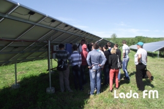 Студенти Ладижинського коледжу відвідали сонячну електростанцію на Ямпільщині
