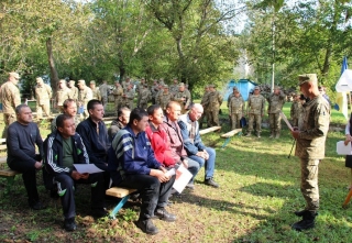 Обласні військові комісари з України вивчали досвід Вінниччини з організації та проведення навчань з питань територіальної оборони