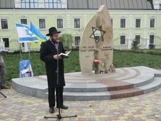 Єврейська громада Вінниччини вшанувала 76-річницю ІІ масового розстрілу євреїв у роки Другої світової війни