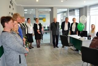 У Ладижині відчинили для відвідувачів оновлений фронт-офіс Пенсійного фонду
