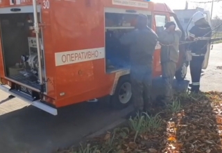 У Ладижині рятувальники на електростанції тренувались ліквідовувати витік зрідженого хлору