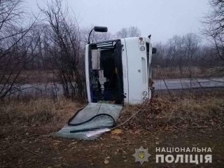 Біля Тульчина потрапив а аварію автобус із пасажирами