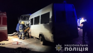 Автотроща біля Тульчина: загинула пасажирка мікроавтобуса