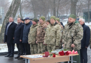 У Вінниці привітали військовослужбовців з Днем Збройних Сил України
