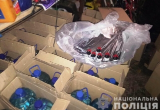 У Крижополі вилучили більше тонни фальсифікованого алкоголю