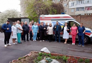 Із Варшави до Вінниці прибула допомога - автомобіль екстренної медичної допомоги та ліки для дітей