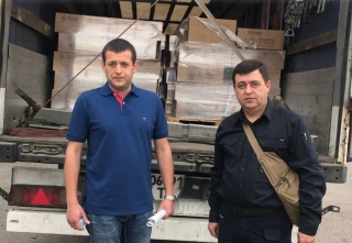 Дванадцятий гуманітарний вантаж доправили для Вінниччини благодійники Павло Михайлов і Віталій Костюк