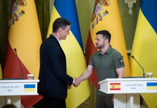 У перший день головування Іспанії в Раді ЄС Прем’єр-міністр Королівства прибув в Україну