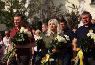 Вінничани вшанували героїв, які загинули за Україну