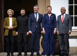 Президент України Володимир Зеленський мав аудієнцію в Короля Данії Фредеріка X Президент України Володимир Зеленський мав аудієнцію в Короля Данії Фредеріка X